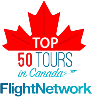 Top 50 canadian tours award transparent